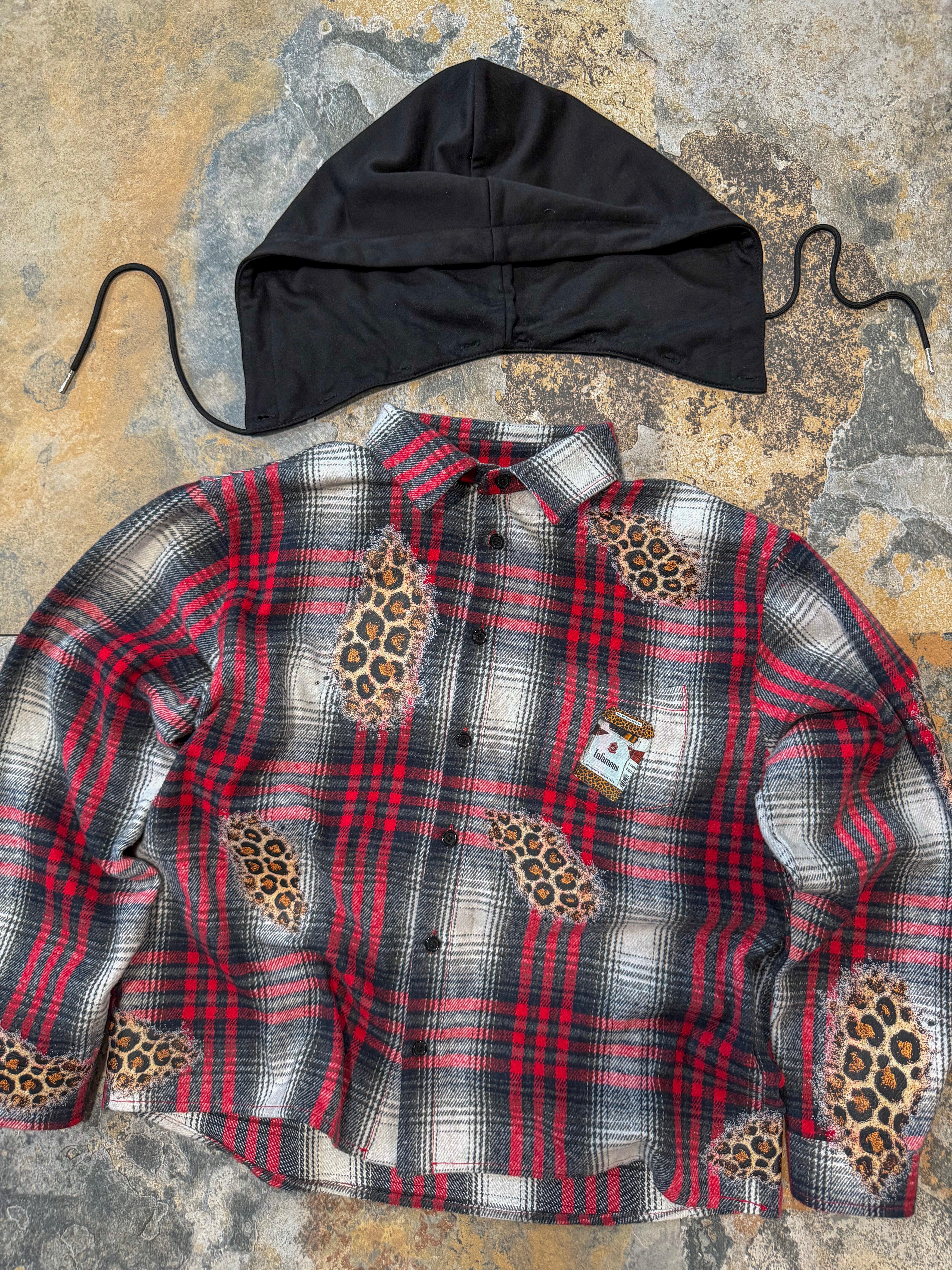 Cheetah Cigarettes Flannel
